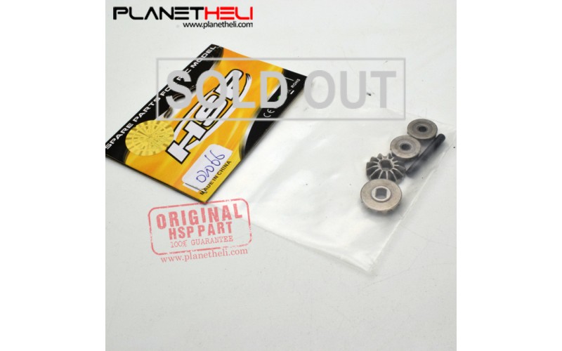 HSP Part Diff. Pinions+Bevel Gears+Pin 02066 RC Car 1:10 Parts 